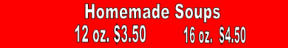 Homemade Soups